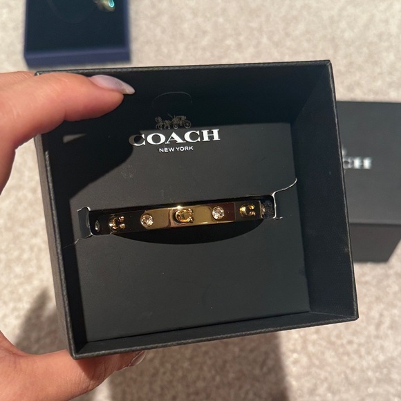 NWT Coach Gold and Silver Accented Bracelet - Picture 4 of 5